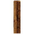 vidaXL Knižnica 4-posch. staré drevo 131,5x29x131,5 cm kompozit. drevo