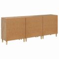 vidaXL Komody 3 ks Remeselný dub 60 x 35 x 70 cm Kompozitné drevo