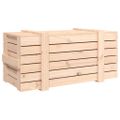 vidaXL Úložný box 91x40,5x42 cm masívna borovica