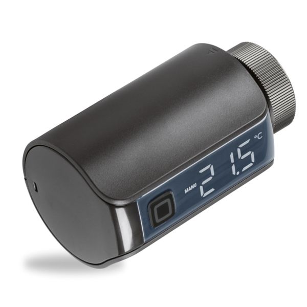 Homematic IP Termostatická hlavica Evo, antracit - HmIP-eTRV-E-A