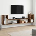 vidaXL TV skrinka 100 x 30 x 50 cm Staré drevo Kompozitné drevo