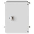 vidaXL Ovládacia skriňa Sivá 25 x 13 x 24 cm ABS plast