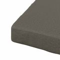 vidaXL 1-dielny sedací vankúš SOEST 100% polyester Sivá 80 x 80 x 5 cm