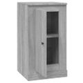 vidaXL Komoda sivý dub sonoma 37,5x35,5x67,5 cm kompozitné drevo