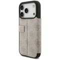 Puzdro Guess Book 4G Metal Logo pre iPhone 17 Pro ružové