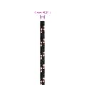 vidaXL Lodné lano čierne 6 mm 25 m polypropylén