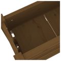 vidaXL Kvetináč medovo-hnedý 77x25x104,5 cm borovicový masív
