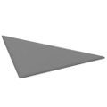 vidaXL Nástenné panely 12 ks bledosivé 30x30 cm látkové 0,54 m²