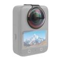 PULUZ Tvrdené ochranné sklo na objektív pre DJI Osmo 360 (čierne)
