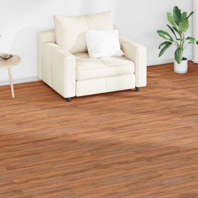 vidaXL Podlahové dosky 18 pcs Prírodná 2,51 m² PVC