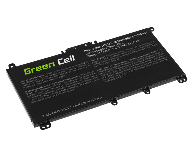 HP163 Green Cell Laptop Battery HT03XL for HP 240 G7 245 G7 250 G7 255 G7, HP 14 15 17, HP Pavilion