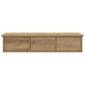 vidaXL nástenná skriňa Artisian Dub 88x26x18,5 cm Konštrukčné drevo