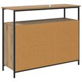 vidaXL Servírovacia skriňa Remeselný dub 100 x 35 x 80 cm
