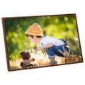 vidaXL Fotorámiky na stenu alebo stôl 5 ks bronzové 59,4x84 cm MDF