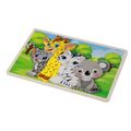 Drevené puzzle zvieratká 8 dielikov