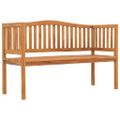 vidaXL Záhradná lavička 150 cm, tíkový masív
