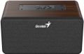 GENIUS repro SP-918BT/ Bluetooth 5.3/ 6W/ dobíjecí USB-C/ barva tmavé dřevo Reproduktor, bezdrátový, 6W RMS, Bluetooth 5.3, 2× 2" menic, AUX vstup, USB-C, prenosný, barva tmavé drevo