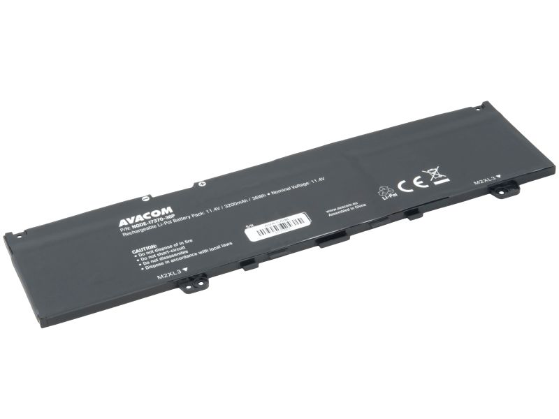 Batéria AVACOM pre Dell Inspiron 7370, 7373 Li-Pol 11,4 V 3200mAh 36Wh