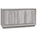 vidaXL Komoda sivá sonoma 102x35x55 cm spracované drevo