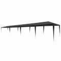 vidaXL Párty stan 3x12 m, PE, antracitový