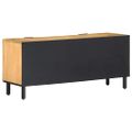 VidaXL TV skrinka Hnedá 105x33x46 cm Masívne drevo Mango