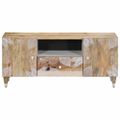 VidaXL TV skrinka 105x33,5x46 cm Masívne drevo Mango