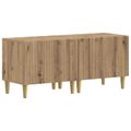 vidaXL 5-dielny LED TV kabinet Dub artisan Kompozitné drevo