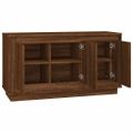 vidaXL Komoda hnedý dub 102x35x55 cm spracované drevo