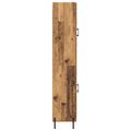 vidaXL Highboard 2 ks Staré drevo 69,5 x 34 x 180 cm Kompozitné drevo
