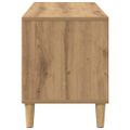 vidaXL TV skrinka 100 x 34,5 x 44,5 cm Remeselný dub Kompozitné drevo