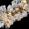 vidaXL Vianočná girlanda s LED svetielkami zelená 10 m PVC