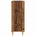 vidaXL Servírovacia skriňa Staré drevo 34 x 69.5 x 90 cm
