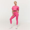 Dámske tričko Cropped Limitless Dragonfruit - GymBeam, veľkosť XL