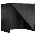 vidaXL Kryty na hojdaciu lavicu 2 ks 12 očiek 220x177x220cm polyetylén