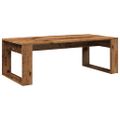 vidaXL Konferenčný stolík staré drevo 102x50x35 cm drevotrieska