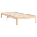 vidaXL Posteľ bez matraca 90x200 cm masívna borovica