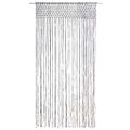 vidaXL Záclona macrame antracitová 140x240 cm bavlna