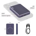 Powerbanka EMOS WI 522 /B0555BL/, 5 000 mAh, 20 W+Wireless, modrá