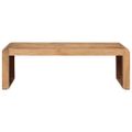vidaXL Konferenčný stolík 110x55x35 cm akáciový masív