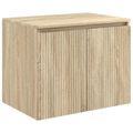 vidaXL Set kabinetov do kúpeľne 3 ks Dub sonoma 49,5 x 44,5 x 65 cm