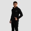 Mikina so zipsom Limitless Black - GymBeam, veľkosť XXXL, veľkosť oblečenia XXXL