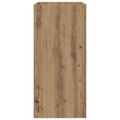 vidaXL Skriňa pod umývadlo do kúpeľne Dub artisan 56 x 37,5 x 81 cm