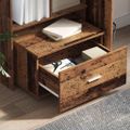 vidaXL Zásuvkový kabinet 55 x 45 x 31 cm Staré drevo