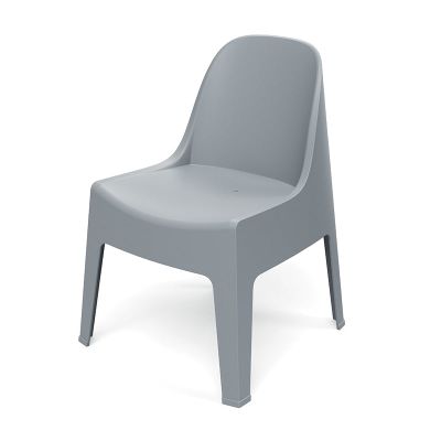 Stolička záhradná MILANE 580x600x735 mm - sivá