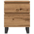 vidaXL Nočný stolík dub artisan 40x35x50 cm kompozitné drevo