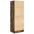 vidaXL Highboard so zásuvkou Dymová dub 45,5 x 34 x 127 cm