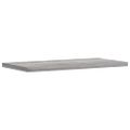 vidaXL Nástenné police 8 ks sivé sonoma 40x20x1,5 cm kompozitné drevo