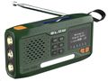 Rádio BLOW RA19 núdzové DAB+/FM/BLUETOOTH, ručná kľuka, solárny panel