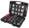 Stláčač brzdových piestov MECHANIC BRAKE SET BLACK 35, sada 35 ks SIXTOL