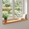 vidaXL Parapety 2 ks Svetlohnedá 80 x 25 x 2 cm Masívne bukové drevo